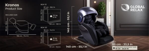 Kronos Fauteuil de Massage 5D Édition Limitée – Image 3