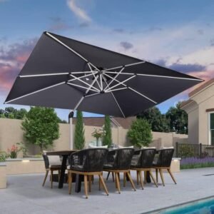 Parasol Déporté 3 x 4 m Rectangulaire