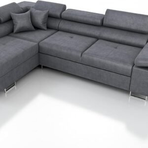 Canapé d'angle avec Fonction Couchage