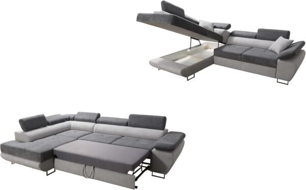 Canapé d'angle Saturn Premium avec Fonction Couchage – Image 3