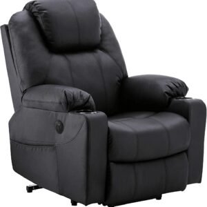Fauteuil TV Fonction inclinable Vibration Chauffage 7061
