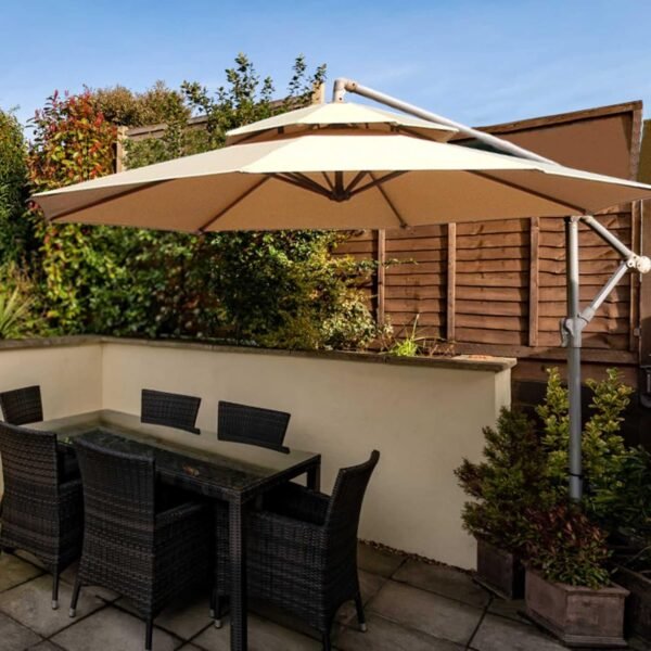Parasol de Jardin, Parasol déporté d'extérieur – Image 4