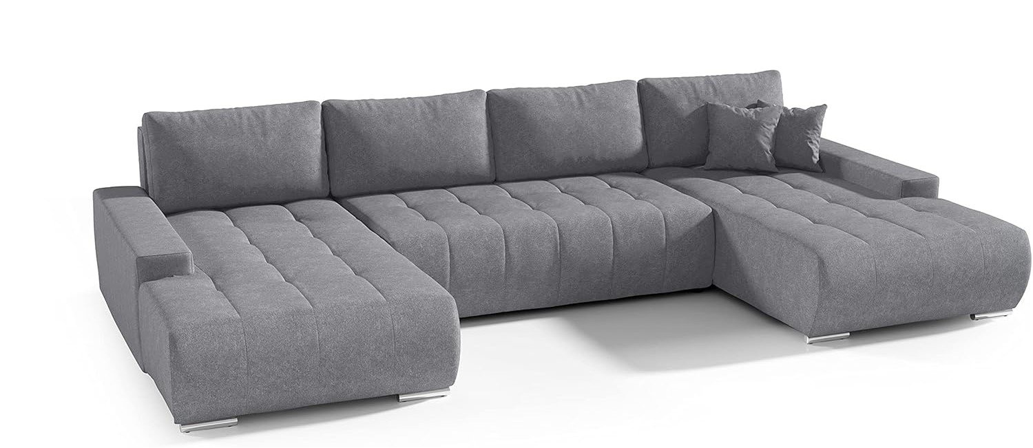 Canapé d'angle panoramique en U Convertible – Image 2
