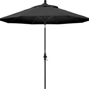 Parapluie rond en aluminium