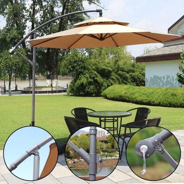 Parasol de Jardin, Parasol déporté d'extérieur – Image 7